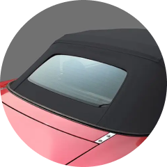 NO Sunroof or back glasses in Convertible Tops